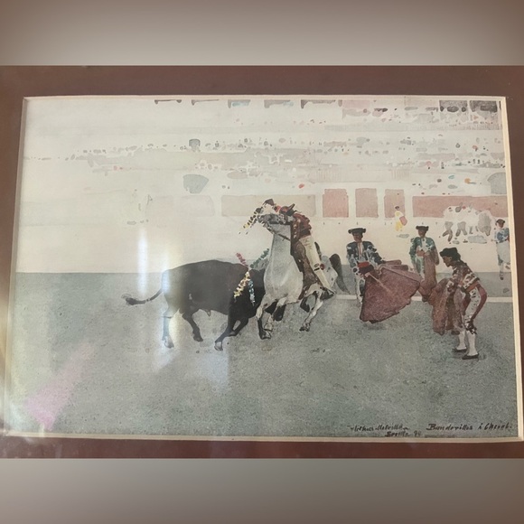 Picadors Seville 1893 (1906) Arthur Melville bullfighting matador Spanish scot